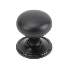 From The Anvil Aged Bronze Mushroom Cabinet Knob 38mm