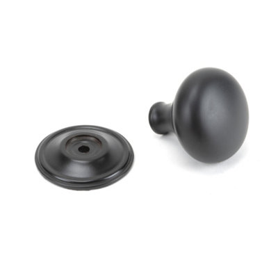 From The Anvil Aged Bronze Mushroom Cabinet Knob 38mm