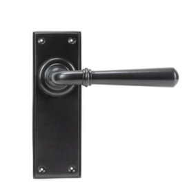 From The Anvil Aged Bronze Newbury Lever Latch Set