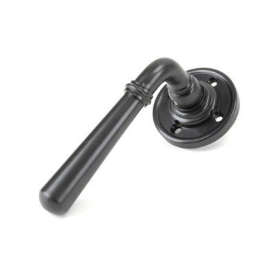From The Anvil Aged Bronze Newbury Lever on Rose Set