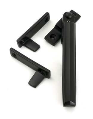 From The Anvil Aged Bronze Night-Vent Locking Art Deco Fastener