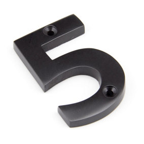 From The Anvil Aged Bronze Numeral 5