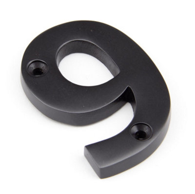 From The Anvil Aged Bronze Numeral 9
