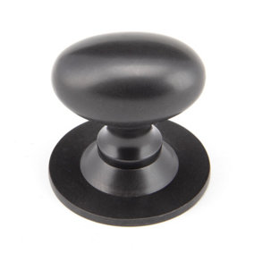 From The Anvil Aged Bronze Oval Cabinet Knob 40mm