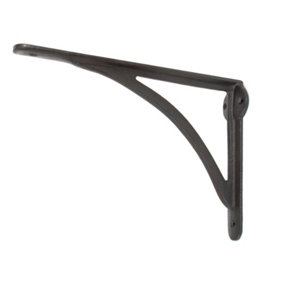 From The Anvil Beeswax 10'' x 7'' Curved Shelf Bracket