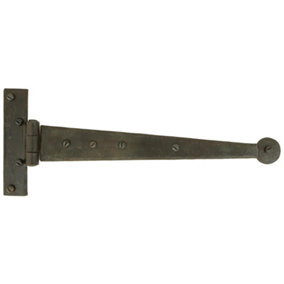 From The Anvil Beeswax 12 Inch Penny End T Hinge (pair)