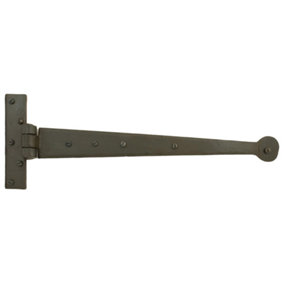 From The Anvil Beeswax 15 Inch Penny End T Hinge (pair)