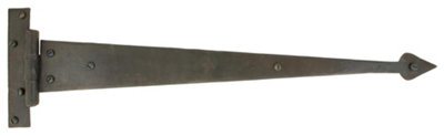 From The Anvil Beeswax 18 Inch Arrow Head T Hinge (pair)