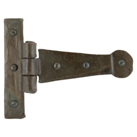 From The Anvil Beeswax 4 Inch Penny End T Hinge (pair)