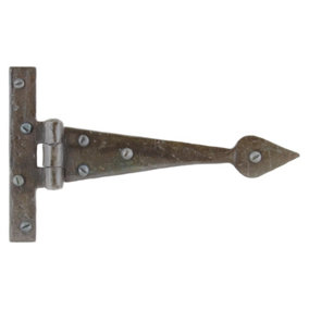 From The Anvil Beeswax 6 Inch Arrow Head T Hinge (pair)