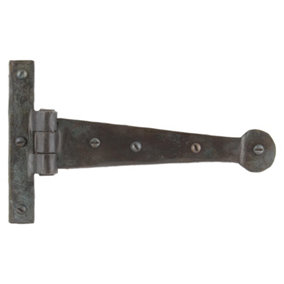 From The Anvil Beeswax 6 Inch Penny End T Hinge (pair)