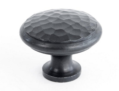 From The Anvil Beeswax Hammered Cabinet Knob - Large