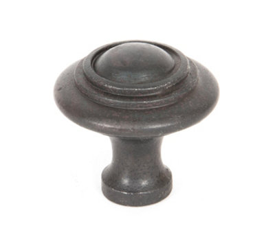 From The Anvil Beeswax Ringed Cabinet Knob - Large