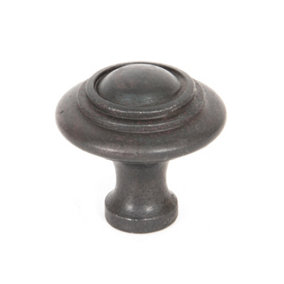 From The Anvil Beeswax Ringed Cabinet Knob - Large