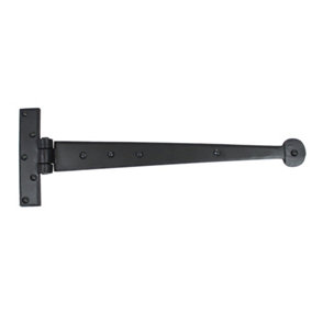 From The Anvil Black 15 Inch Penny End T Hinge (pair)