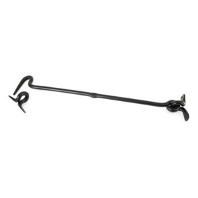 From The Anvil Black 16 Inch Forged Cabin Hook