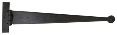 From The Anvil Black 18 Inch Penny End T Hinge (pair)