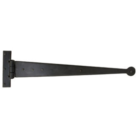 From The Anvil Black 18 Inch Penny End T Hinge (pair)