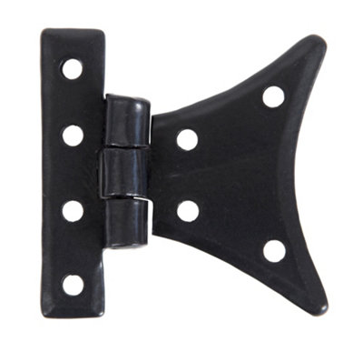 From The Anvil Black 2 Inch Half Butterfly Hinge (pair)