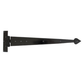 From The Anvil Black 22 Inch Arrow Head T Hinge (pair)