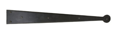 From The Anvil Black 24 Inch Penny End Hinge Front (pair)