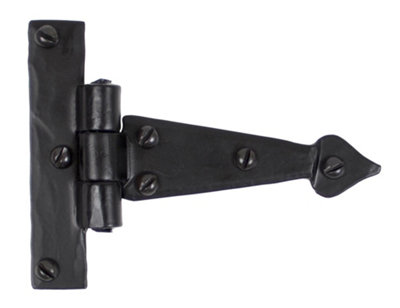 From The Anvil Black 4 Inch Arrow Head T Hinge (pair)