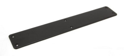 From The Anvil Black 400mm Plain Fingerplate