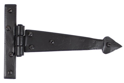 From The Anvil Black 6 Inch Arrow Head T Hinge (pair)