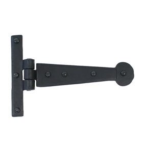 From The Anvil Black 6 Inch Penny End T Hinge (pair)