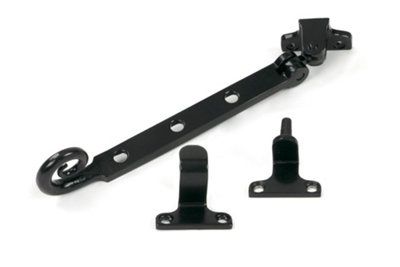 From The Anvil Black 8" Monkeytail Stay (Steel Window)