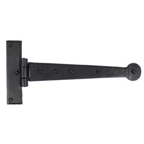 From The Anvil Black 9 Inch Penny End T Hinge (pair)