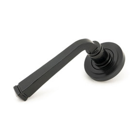 From The Anvil Black Avon Round Lever on Rose Set (Art Deco) - Unsprung