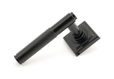 From The Anvil Black Brompton Lever on Rose Set (Square)