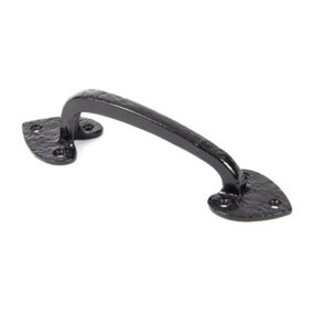 From The Anvil Black Cast 8 Inch Gothic Pull Handle