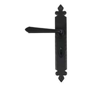 From The Anvil Black Cromwell Lever Bathroom Set