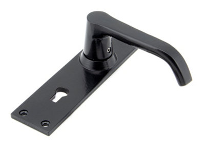 From The Anvil Black Deluxe Lever Lock Set