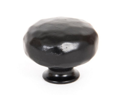 From The Anvil Black Elan Cabinet Knob - Large