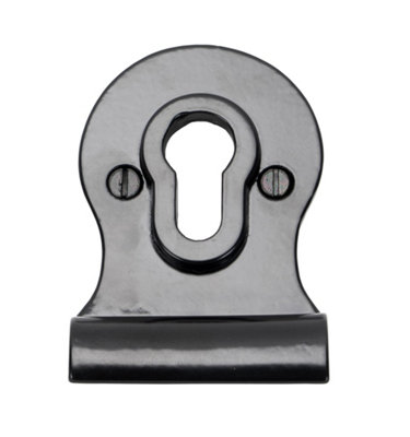 From The Anvil Black Euro Door Pull