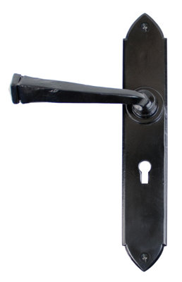 From The Anvil Black Gothic Lever Lock Set