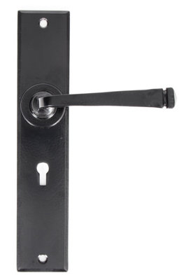 From The Anvil Black Large Avon Lever Lock Set