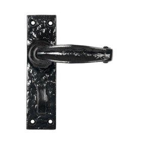 From The Anvil Black Lever Bathroom Set