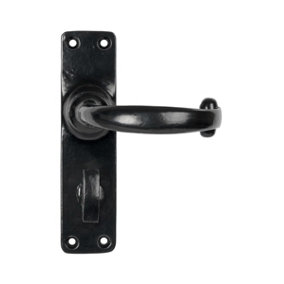 From The Anvil Black MF Lever Bathroom Set