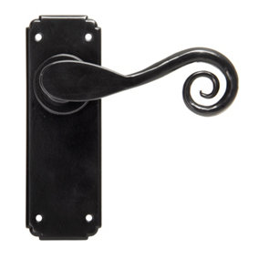 From The Anvil Black Monkeytail Lever Latch Set