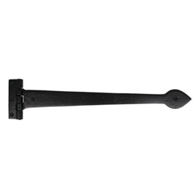 From The Anvil Black Smooth 18 Inch Cast T Hinge (pair)