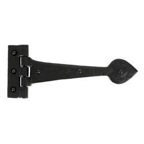 From The Anvil Black Textured 10.5 Inch Cast T Hinge (pair)