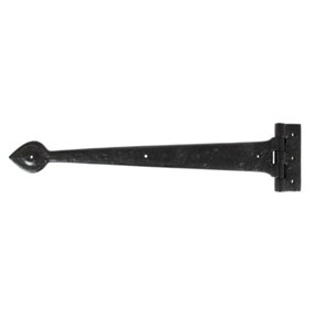 From The Anvil Black Textured 18 Inch Cast T Hinge (pair)