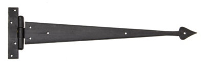 From The Anvil External Beeswax 18 Inch Arrow Head T Hinge (pair)