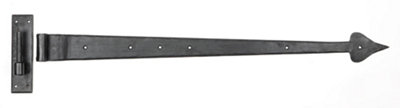 From The Anvil External Beeswax 35 Inch Hook & Band Hinge - Cranked (pair)