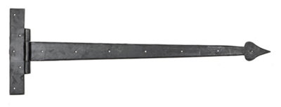 From The Anvil External Beeswax 36 Inch Barn Door T Hinge (pair)