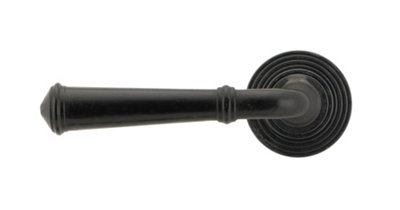 From The Anvil External Beeswax Regency Lever on Rose Set (Beehive) - Unsprung